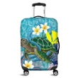 Alohawaii Accessory - Hawaii Turtle Sea Cotral Polynesian Luggage Covers