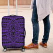 Polynesian Seamless Violet Luggage Covers - AH - J11 - Alohawaii