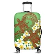 Alohawaii Accessory - Hawaii Turtle Plumeria Luggage Covers - Green Style