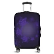Alohawaii Accessory - Hawaiian Plumeria Hibiscus Turtle Under Sea Polynesian Luggage Covers Purple