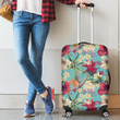 Hawaii Seamless Floral Pattern With Tropical Hibiscus Watercolor Luggage Cover - AH - J1 - Alohawaii