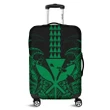 Alohawaii Accessory - Hawaii Polynesian Kanaka Kakau Luggage Covers - Alan Style Green