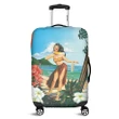 Alohawaii Accessory - Hawaiian Hibiscus Aloha Hula Girl Dance On The Beach Luggage Covers