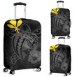 Alohawaii Accessory - Hawaii Hibiscus Luggage Cover - Harold Turtle - Gray