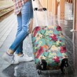 Hawaii Seamless Floral Pattern With Tropical Hibiscus Watercolor Luggage Cover - AH - J1 - Alohawaii