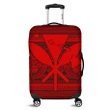 Alohawaii Accessory - Hawaiian Kanaka Polynesian Tribal Luggage Covers Reggae Color Red