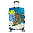 Alohawaii Accessory - Hawaii Sea Turtle Plumeria Coconut Tree Luggage Covers