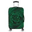 Alohawaii Accessory - Hawaiian Kanaka Honu Hibiscus Tornando Polynesian Green Luggage Covers