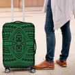 Polynesian Seamless Green Luggage Covers - AH - J11 - Alohawaii
