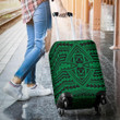 Polynesian Seamless Green Luggage Covers - AH - J11 - Alohawaii