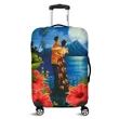 Alohawaii Accessory - Hawaiian Lover - Couple Dancing Luggage Covers -