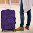 Polynesian Maori Lauhala Violet Luggage Covers - AH - J11 - Alohawaii