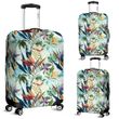 Alohawaii Accessory - Tropical Flower Plant And Leaf Pattern Luggage Cover