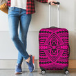 Alohawaii Accessory - Polynesian Seamless Pink Luggage Covers