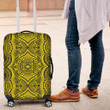 Polynesian Symmetry Yellow Luggage Covers - AH - J11 - Alohawaii