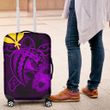 Hawaii Hibiscus Luggage Cover - Harold Turtle - Purple - AH J9 - Alohawaii