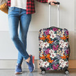 Hawaii Seamless Exotic Pattern With Tropical Leaves Flowers Luggage Cover - AH - J1 - Alohawaii