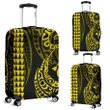 Alohawaii Accessory - Hawaii Kakau Yellow Polynesian Luggage Covers