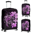 Alohawaii Accessory - Hibiscus Plumeria Mix Polynesian Pink Turtle Luggage Covers
