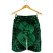 Alohawaii Short - Hawaii Anchor Hibiscus Flower Vintage Men's Shorts - AH - Green - J5C