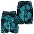Alohawaii Short - Hawaii Anchor Hibiscus Flower Vintage Men's Shorts - AH - Blue - J5C