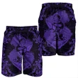 Alohawaii Short - Hawaii Anchor Hibiscus Flower Vintage Men's Shorts - AH - Purple - J5C