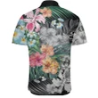 Hawaii Forest Tropical Flower Short Sleeve Shirt - AH - J5 - Alohawaii