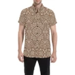 Alohawaii Shirt - Polynesian Tribal Short Sleeve Shirt Brown