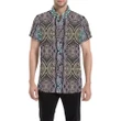Polynesian Short Sleeve Shirt Blur - AH - J1 - Alohawaii