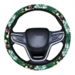 Alohawaii Accessory - Animals And Tropical Flowers Hawaii Universal Steering Wheel Cover with Elastic Edge