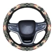 Alohawaii Accessory - Ginger Hibiscus Plumeria Quilting Steering Wheel Covers