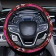 Hawaii Plumeria Polynesian Steering Wheel Covers - Hope - Purple - AH JW