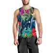 Alohawaii Clothing - Hawaii Shark Tropical Color Tank Top