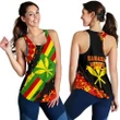 Alohawaii Clothing - Kanaka Flag Polynesian Racerback Tank - Nora Style