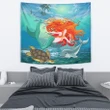 Mermaid And Animal Tapestry - AH - J1 - Alohawaii