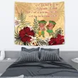 Hawaii Hibiscus Hawaiian Love Poem Valentine's Tapestry - Amour Style - AH - J3