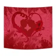 Alohawaii Tapestry - (Personalized) Hawaiian Lover Valentine's Day Tapestry - LOV Style