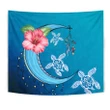 Alohawaii Tapestry - Turtle Moon Dream Tapestry