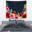 Forest Hibiscus Tapestry - AH - J1 - Alohawaii