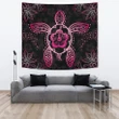 Turtle Hibiscus Pink Tapestry - AH - J1 - Alohawaii