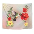 Alohawaii Tapestry - Hibiscus Bird Tapestry