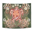 Alohawaii Tapestry - Hawaii Turtle Hibiscus Plumeria Tapestry - Jessi Style