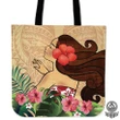 Alohawaii Bag - Hula Girl Hibiscus Jung Polynesian Tote Bag - AH - A0