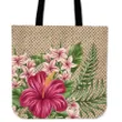 Alohawaii Bag - Lauhala Hibiscus Tote Bag - AH - A0