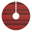 Polynesian Tattoo Tribal Red Tree Skirt - AH - J4 - Alohawaii