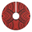 Polynesian Tradition Red Tree Skirt - AH - J4 - Alohawaii