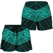 Alohawaii Short - Specialty Polynesian Women's Shorts Turquoise