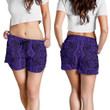 Polynesian Symmetry Violet Women's Short - AH - J11 - Alohawaii