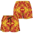 Alohawaii Short - Polynesian Women's Shorts Orange