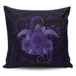 Alohawaii Home Set - Hawaii Turtle Hibiscus Polynesian Pillow Covers - Full Style - Purple